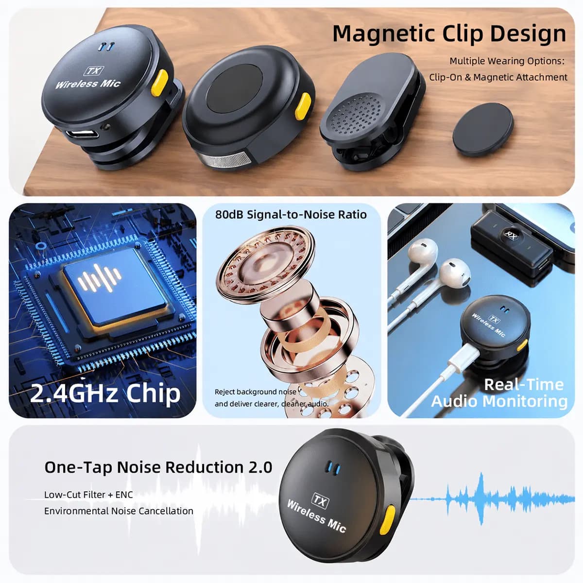 Q8 Wireless Microphone product gallery image 8