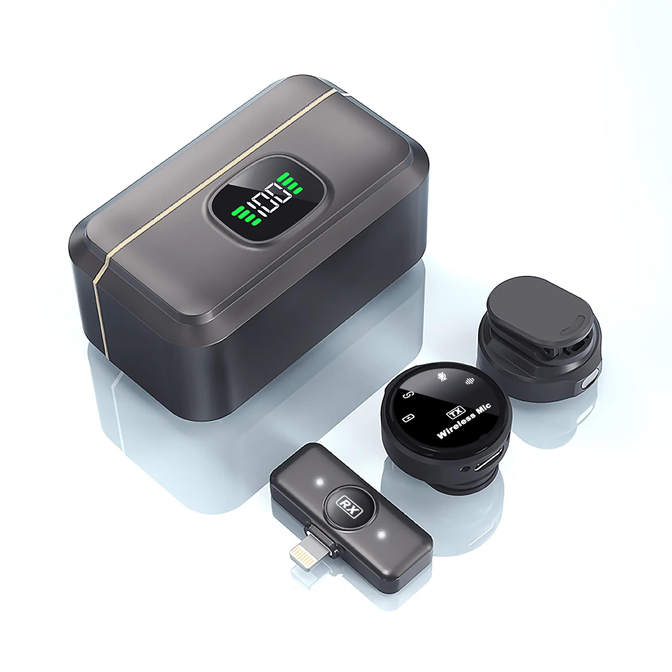 Q8 Upgraded Wireless Microphone main white background product image